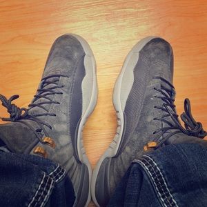 Wolf grey 12’s 2 months old. Worn less than 5 time